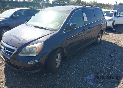 2007 Honda Odyssey Ex-L z USA, uszkodzony, nr VIN 5FNRL38747B079220